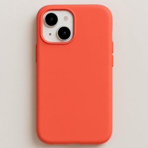 12 Solid Color Clear Case with Colorful Buttons for a Pop of Contrast