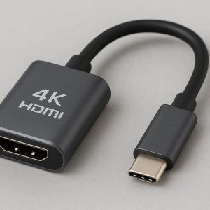 16 Compact USB C to HDMI Adapter for 4K Video Output to Monitors