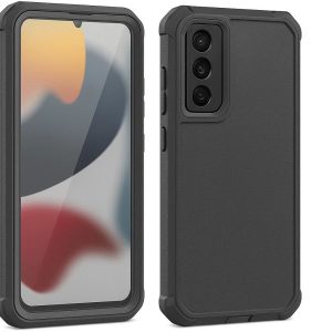 5 Rugged Solid Color Case with Built in Screen Protector and Belt Clip